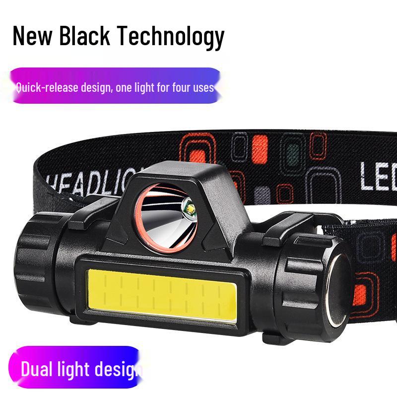 High Brightness LED Headlamp: Dual Light Source, Rechargeable, with Magnet – Perfect for Hiking, Mountaineering, Night Fishing, and Outdoor Work.
High Brightness LED Headlamp: Dual Light Source, Rechargeable, with Magnet – Perfect for Hiking, Mountaineering, Night Fishing, and Outdoor Work.