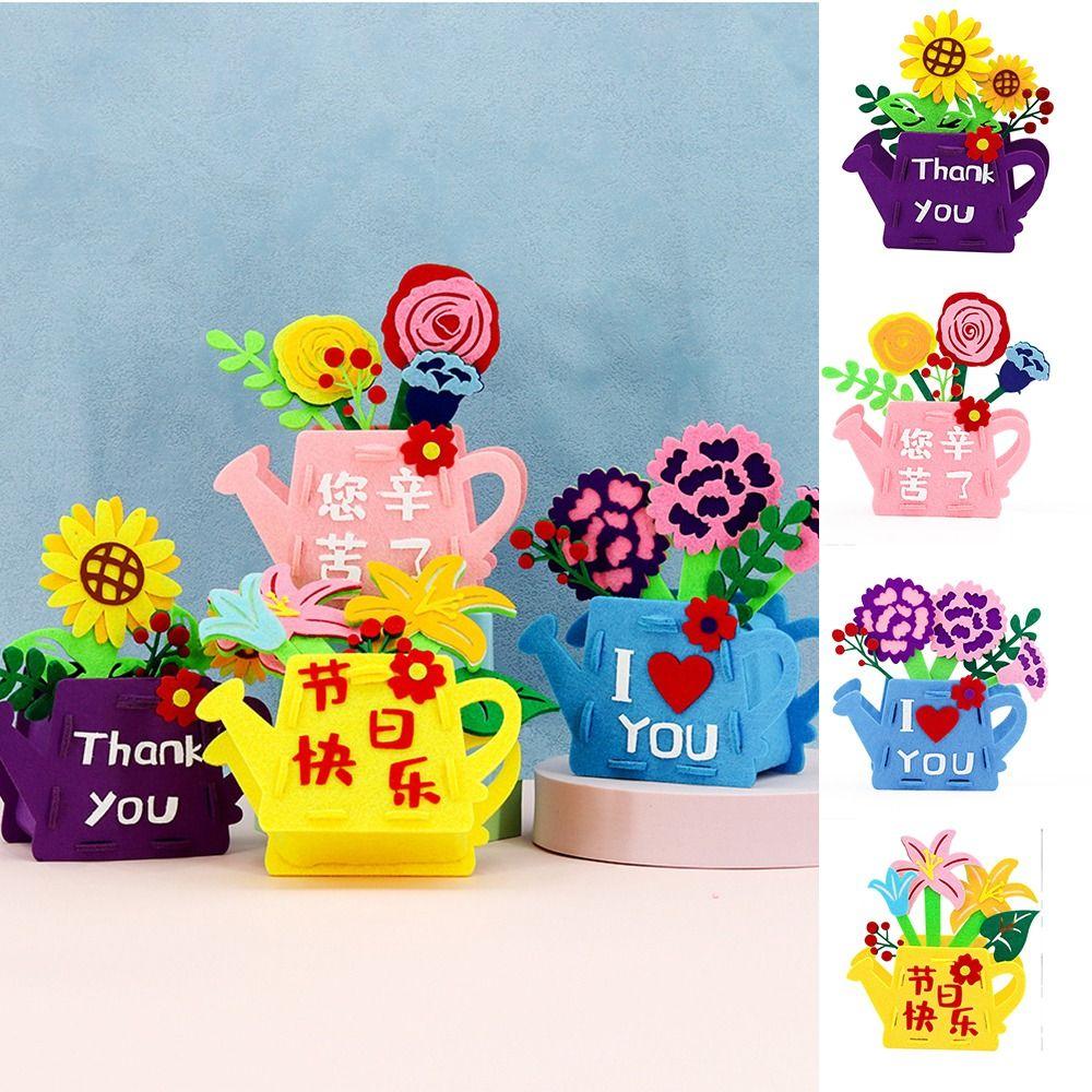 Carnations DIY Flower Pot Crafts Toys Bouquet Parent-child Craft Toy Toddlers C
Carnations DIY Flower Pot Crafts Toys Bouquet Parent-child Craft Toy Toddlers C