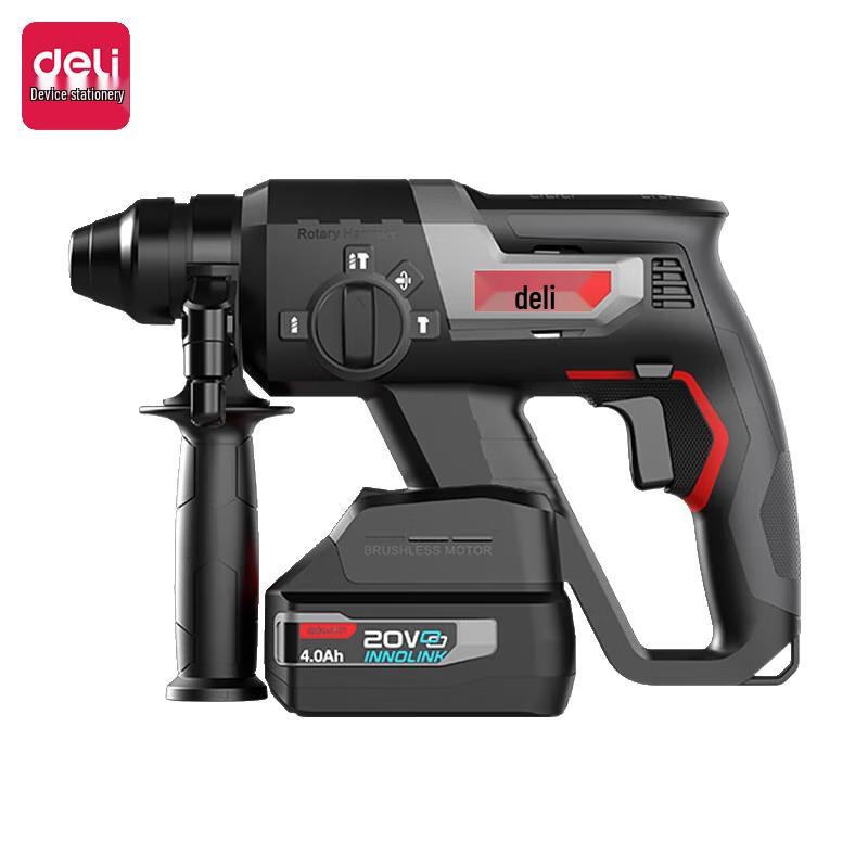 Deli 20V Cordless Brushless Rotary Hammer CN plug (adapter included)
Deli 20V Cordless Brushless Rotary Hammer CN plug (adapter included)