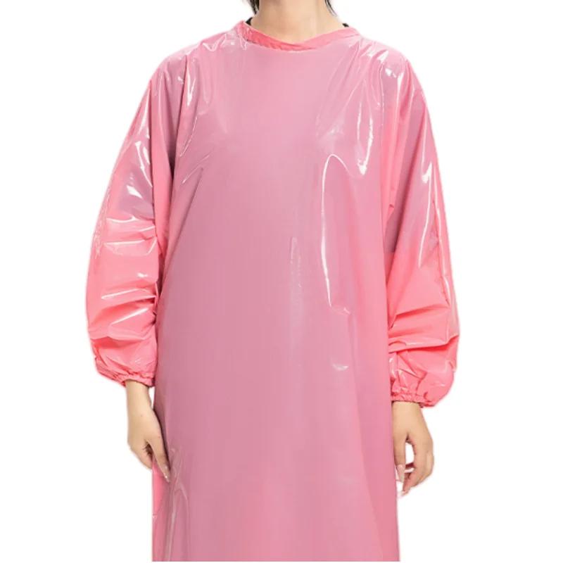 1PCS TPU Apron for Men and Women Adjustable Length Suitable for Kitchen Food Factory Slaughterhouse Industrial Protectiv рожевий
1PCS TPU Apron for Men and Women Adjustable Length Suitable for Kitchen Food Factory Slaughterhouse Industrial Protectiv рожевий