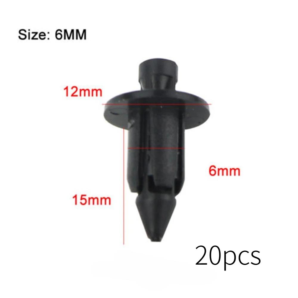 20pcs Universal Motorcycle Push Pin Rivets 6/7/8mm Plastic Fairing Clips Fastener Kit for Honda Yamaha Suzuki Kawasaki Repair
20pcs Universal Motorcycle Push Pin Rivets 6/7/8mm Plastic Fairing Clips Fastener Kit for Honda Yamaha Suzuki Kawasaki Repair