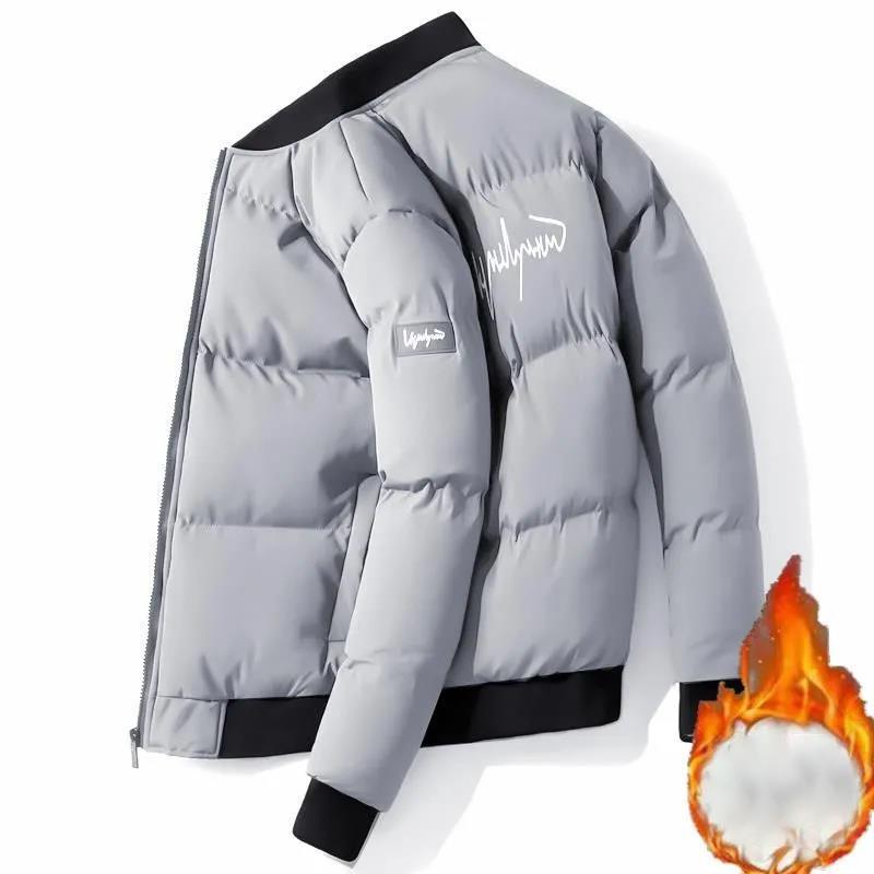 Мужская куртка-пуховик с воротником-стойкой, короткая зимняя толстая теплая хлопковая куртка, мужское повседневное пальто с вышитыми буквами, однотонное универсальное пальто на молнии M светло-серый
Мужская куртка-пуховик с воротником-стойкой, короткая зимняя толстая теплая хлопковая куртка, мужское повседневное пальто с вышитыми буквами, однотонное универсальное пальто на молнии M светло-серый