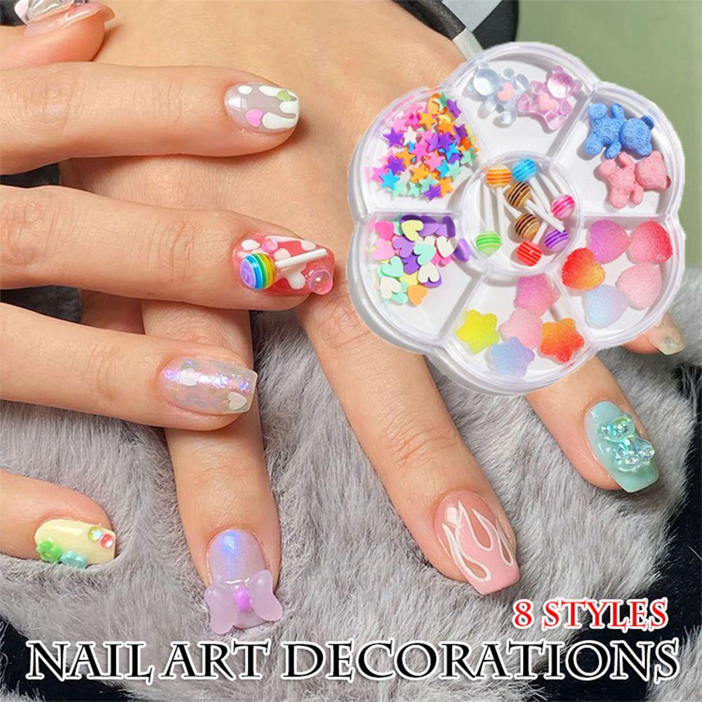 Bow-knot Beads Studs Butterfly Nail Art Decorations 3D Rhinestone Pearl Metal Mixed Styles
Bow-knot Beads Studs Butterfly Nail Art Decorations 3D Rhinestone Pearl Metal Mixed Styles
