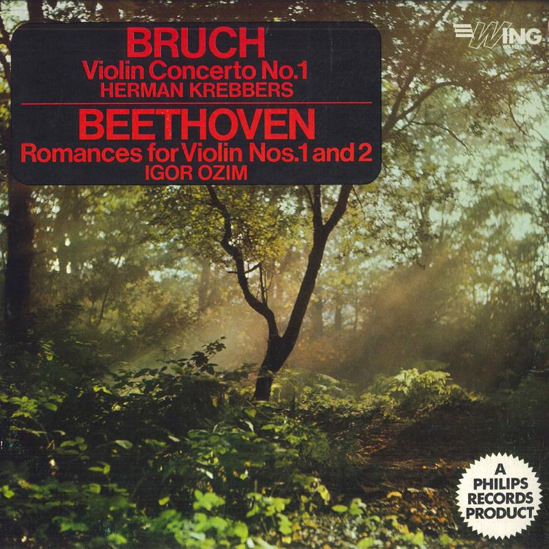 LP Record BRUCH BEETHOVEN HERMAN KREBBERS Violinkonzert Violinromanzen Nr. WL1137 WING 1966 UK Classical Used
LP Record BRUCH BEETHOVEN HERMAN KREBBERS Violinkonzert Violinromanzen Nr. WL1137 WING 1966 UK Classical Used
