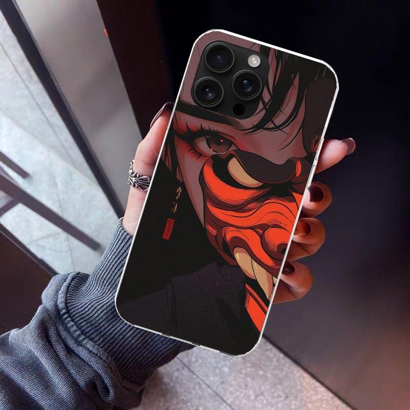 Japanese Oni Mask Girl Phone Case For iPhone 17 Air 16 15 Pro Max 14 Plus 13 Mini 12 11 Cover 7 8 SE Silicone Shell Print Fundas iPhone 15 Pro
Japanese Oni Mask Girl Phone Case For iPhone 17 Air 16 15 Pro Max 14 Plus 13 Mini 12 11 Cover 7 8 SE Silicone Shell Print Fundas iPhone 15 Pro
