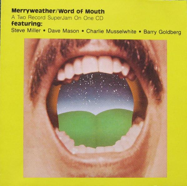 CD NEIL MERRYWEATHER, STEVE MILLER D - Word Of Mouth S2156847 One Way Records 1993 US Rock Used
CD NEIL MERRYWEATHER, STEVE MILLER D - Word Of Mouth S2156847 One Way Records 1993 US Rock Used