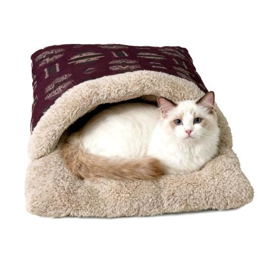 Cozy Cat Bed Cave & Sleeping Bag Thickened Fleece Fully Enclosed Cat House with Anti-Slip Bottom for Cats or Small Dogs темно-красного
Cozy Cat Bed Cave & Sleeping Bag Thickened Fleece Fully Enclosed Cat House with Anti-Slip Bottom for Cats or Small Dogs темно-красного