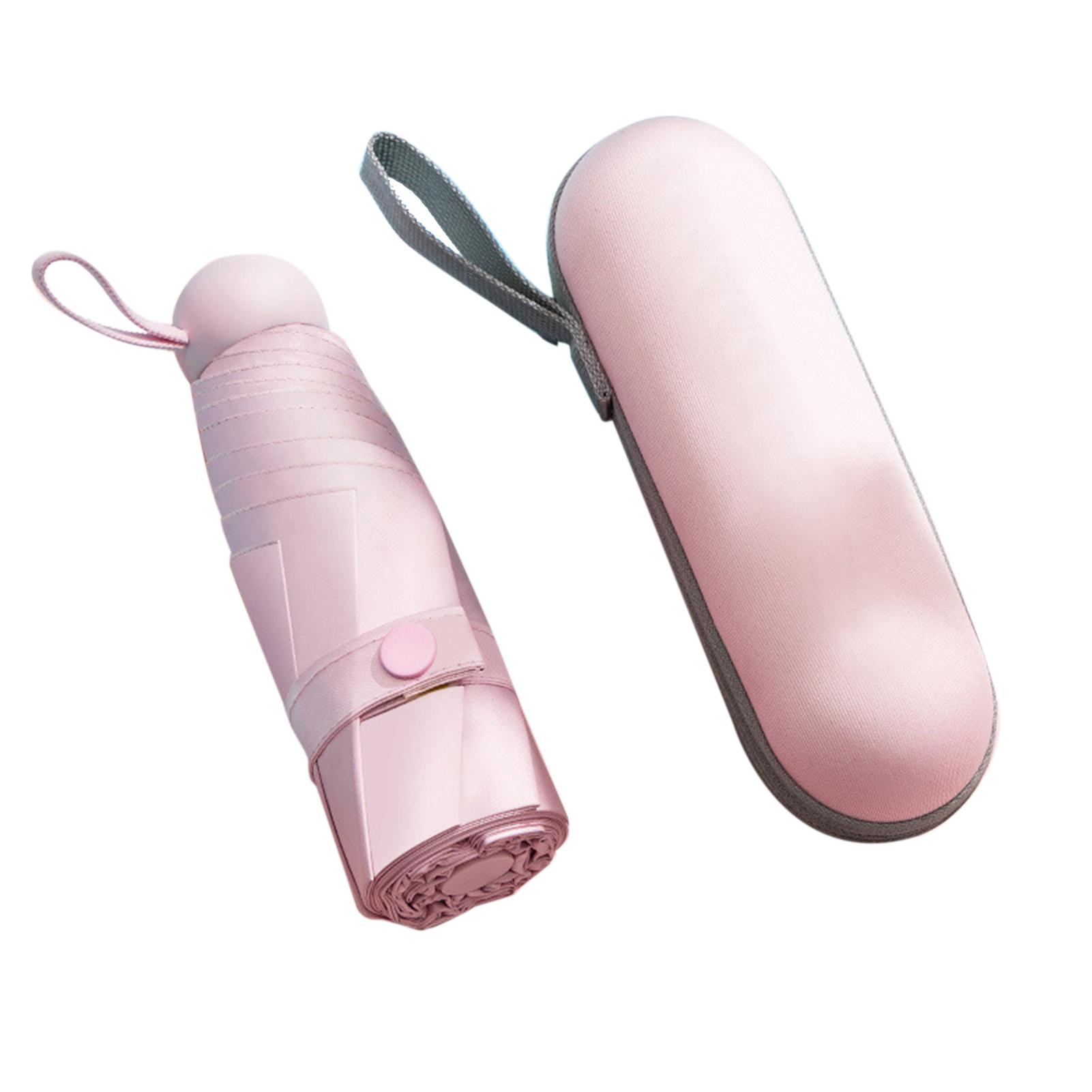 Капсульный зонт Мини карманный Устойчивый к УФ-лучам 2 использования 5 секций 8 спиц Уличные аксессуары Розовый розовый
Капсульный зонт Мини карманный Устойчивый к УФ-лучам 2 использования 5 секций 8 спиц Уличные аксессуары Розовый розовый