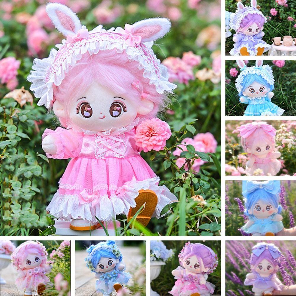 1 set Flower Fairy 20cm Cotton Doll Dress Lolita Plush Doll Clothes Doll Accessories blue-Flower Fairy
1 set Flower Fairy 20cm Cotton Doll Dress Lolita Plush Doll Clothes Doll Accessories blue-Flower Fairy