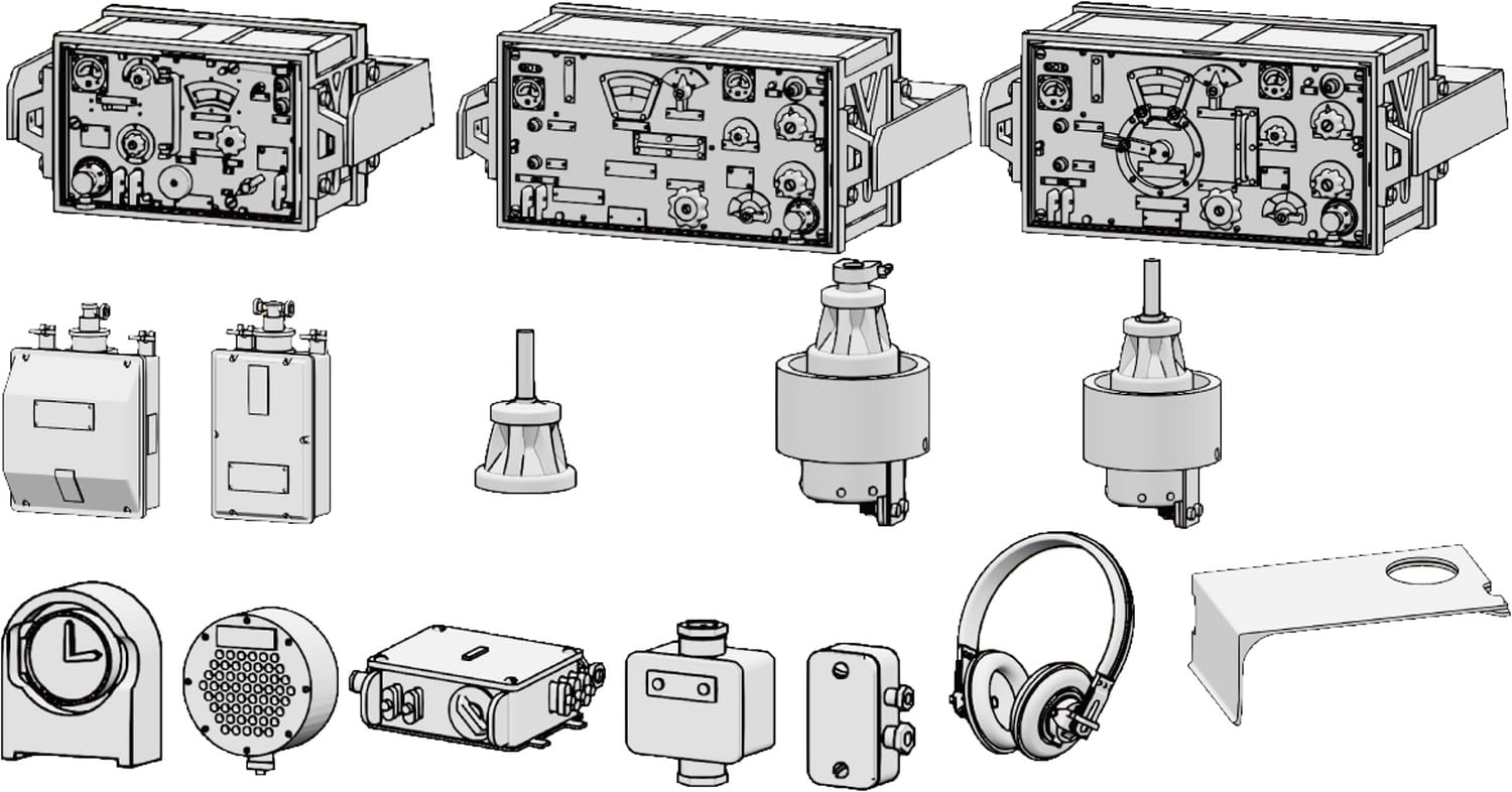 Passion Models Nashorn Command Vehicle Radio Set Dragon Border Plastic Model Parts 1/35 (for Tamiya, Models, Models) P35T-010
Passion Models Nashorn Command Vehicle Radio Set Dragon Border Plastic Model Parts 1/35 (for Tamiya, Models, Models) P35T-010
