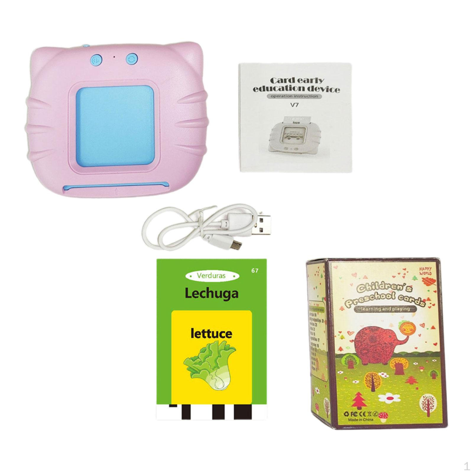Learn English Words Toys, Audible Interactive Toys Learning Machine for Preschool рожевий
Learn English Words Toys, Audible Interactive Toys Learning Machine for Preschool рожевий