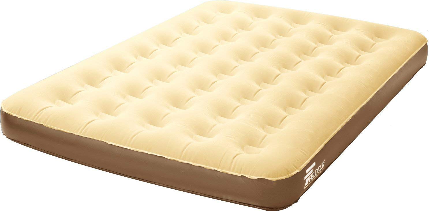 FIELDOOR Air Bed Double Size Width 135cm x Depth 185cm x Thickness 23cm Beige x Brown (Approx.)
FIELDOOR Air Bed Double Size Width 135cm x Depth 185cm x Thickness 23cm Beige x Brown (Approx.)