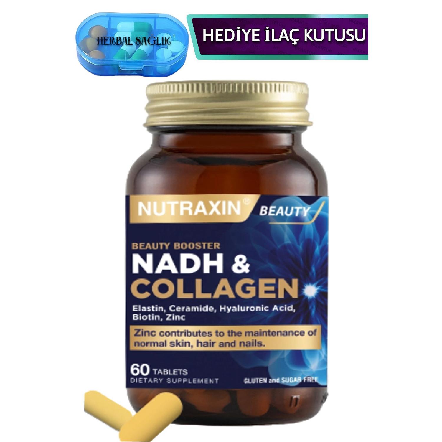 Nadh Collagen (collagen-elastin-ceramide-hyaluronic Acid-biotin-zinko) 60 Pieces Tablet
Nadh Collagen (collagen-elastin-ceramide-hyaluronic Acid-biotin-zinko) 60 Pieces Tablet
