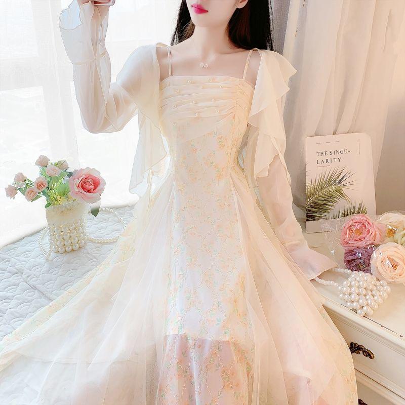 Enchanting Forest Fairy Lace Dress Two-Piece Set - Strappy Summer Retro Style S 80-95 lbs
Enchanting Forest Fairy Lace Dress Two-Piece Set - Strappy Summer Retro Style S 80-95 lbs