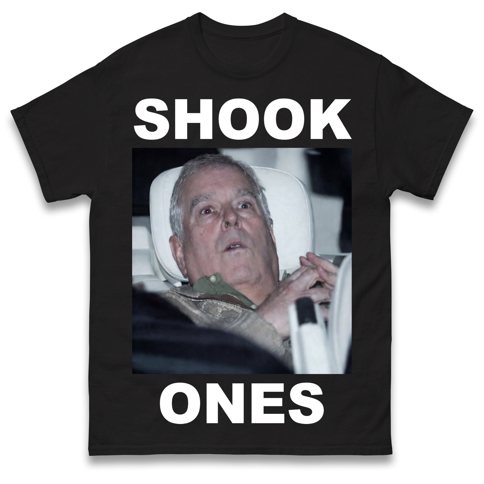 Prince Andrew Shook Ones T Shirt Tshirt Mens Womens Unisex Tops Tees S
Prince Andrew Shook Ones T Shirt Tshirt Mens Womens Unisex Tops Tees S