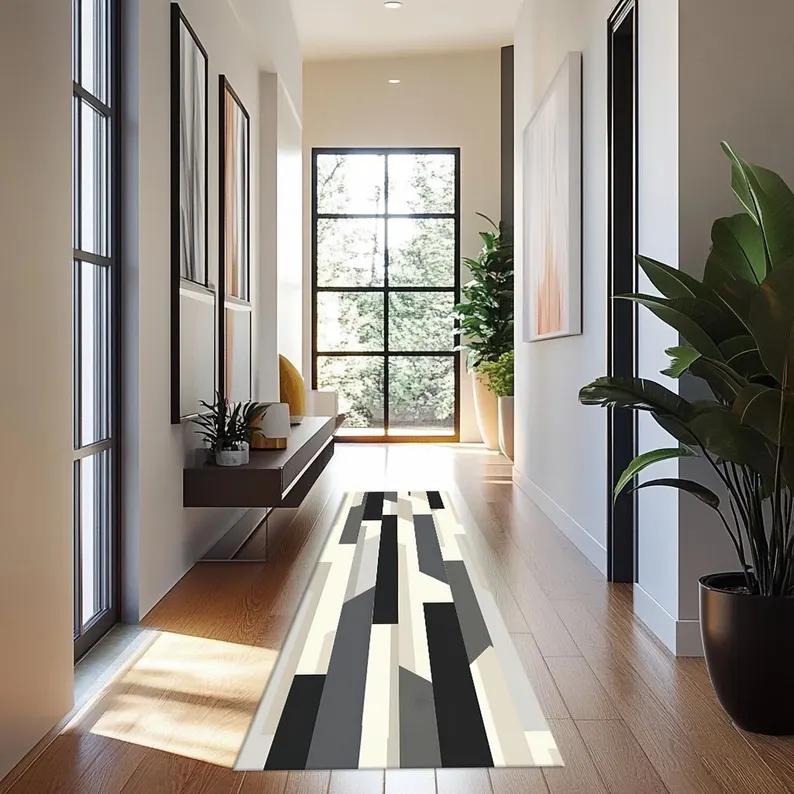 Earth Tone Geometric Hallway Runner Floor Mat Rugs Carpets Home Decoration Non Slip Washable Area Rug Neutral Style Carpet 40X120CM
Earth Tone Geometric Hallway Runner Floor Mat Rugs Carpets Home Decoration Non Slip Washable Area Rug Neutral Style Carpet 40X120CM