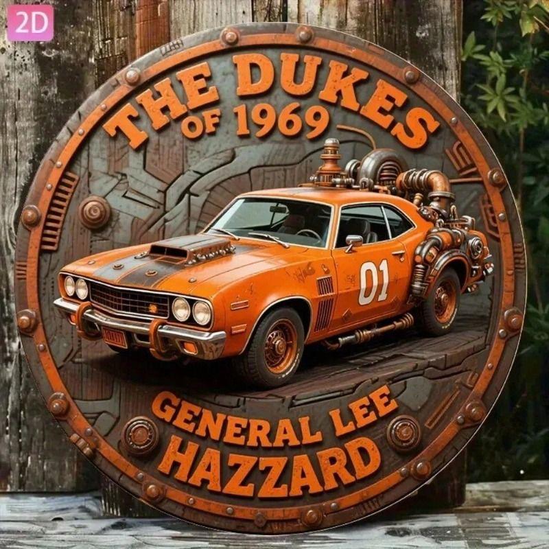 Vintage General Lee Replica Muscle Car Metal Poster 20x20cm Orange Black Wall Decor Garage
Vintage General Lee Replica Muscle Car Metal Poster 20x20cm Orange Black Wall Decor Garage