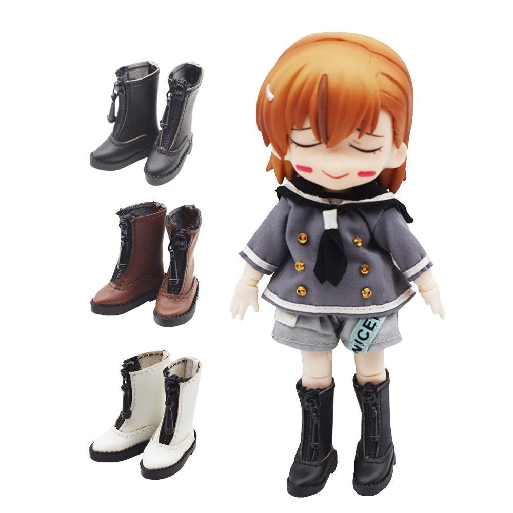 1 Pair Metal Zipper Obitsu 11 Doll Leather Boots Mini 1/12 Bjd Doll Boots Kids Gifts коричневый
1 Pair Metal Zipper Obitsu 11 Doll Leather Boots Mini 1/12 Bjd Doll Boots Kids Gifts коричневый