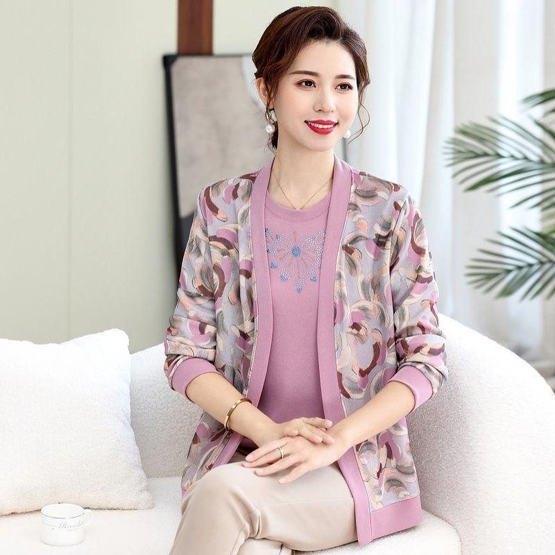 Комплект из 2 вязаных топов Женский тонкий вязаный кардиган Футболка с коротким рукавом Большой размер Вязаная куртка Вязаная футболка с принтом Комплекты Весна Осень 4XL
Комплект из 2 вязаных топов Женский тонкий вязаный кардиган Футболка с коротким рукавом Большой размер Вязаная куртка Вязаная футболка с принтом Комплекты Весна Осень 4XL