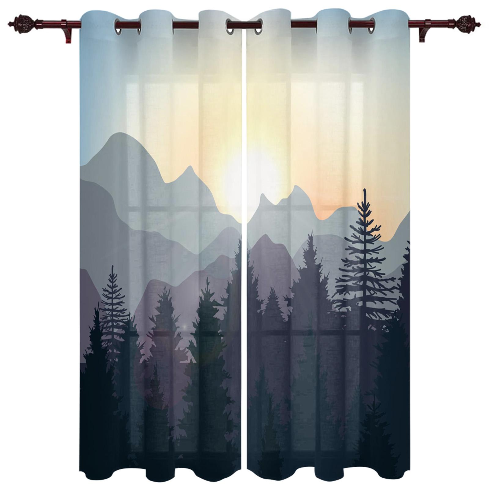 Шторы на окна со снежинками из соснового леса, роскошный декор для гостиной, рождественские шторы для спальни, кухни, оконные шторы 135W x 230H(cm)
Шторы на окна со снежинками из соснового леса, роскошный декор для гостиной, рождественские шторы для спальни, кухни, оконные шторы 135W x 230H(cm)