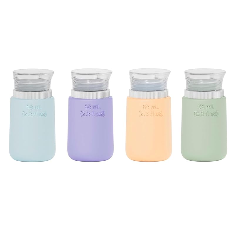 AirAkl travel bottle Set of 4 upright travel Leak proof shampoo bottle Comes with sticker and storage bag Carry-on allowed For flight attendant
AirAkl travel bottle Set of 4 upright travel Leak proof shampoo bottle Comes with sticker and storage bag Carry-on allowed For flight attendant