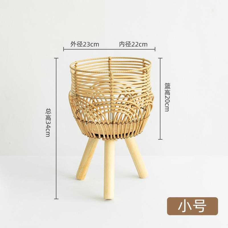 Woven flower pot imitation rattan flower stand plastic living room floor-to-ceiling shelf balcony bamboo woven flower basket plant interior Small imitation rattan flower stand
Woven flower pot imitation rattan flower stand plastic living room floor-to-ceiling shelf balcony bamboo woven flower basket plant interior Small imitation rattan flower stand