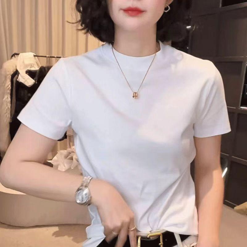 2025 Spring/Summer Korean Style Slim Fit Short Sleeve Sweatshirt Tee - Versatile Plus Size Women s Casual Top M (Recommended for 90-105 jin)
2025 Spring/Summer Korean Style Slim Fit Short Sleeve Sweatshirt Tee - Versatile Plus Size Women s Casual Top M (Recommended for 90-105 jin)