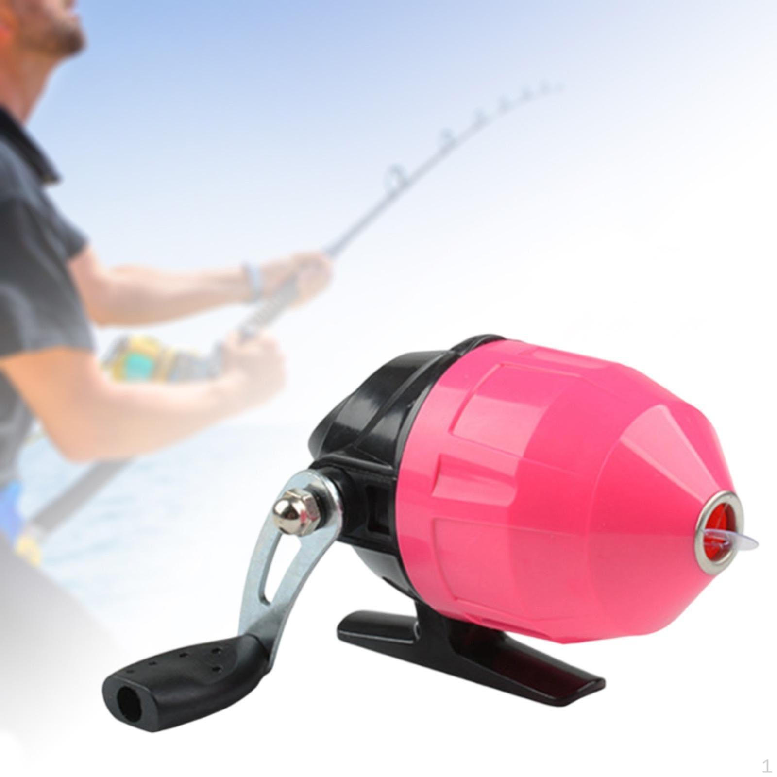 Fishing Reel Mini 2.6:1 Gear Ratio Rotate for Outdoor Rivers Reservoirs рожевий
Fishing Reel Mini 2.6:1 Gear Ratio Rotate for Outdoor Rivers Reservoirs рожевий