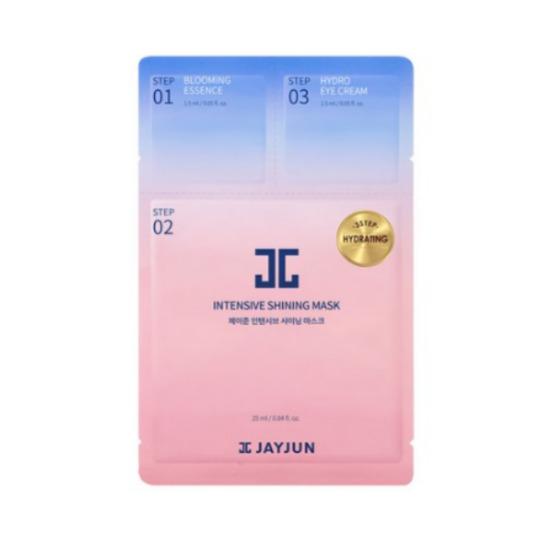 JAYJUN Intensive Shining 3-Step Mask Brightening Hydrating Sheet Mask 20pcs
JAYJUN Intensive Shining 3-Step Mask Brightening Hydrating Sheet Mask 20pcs