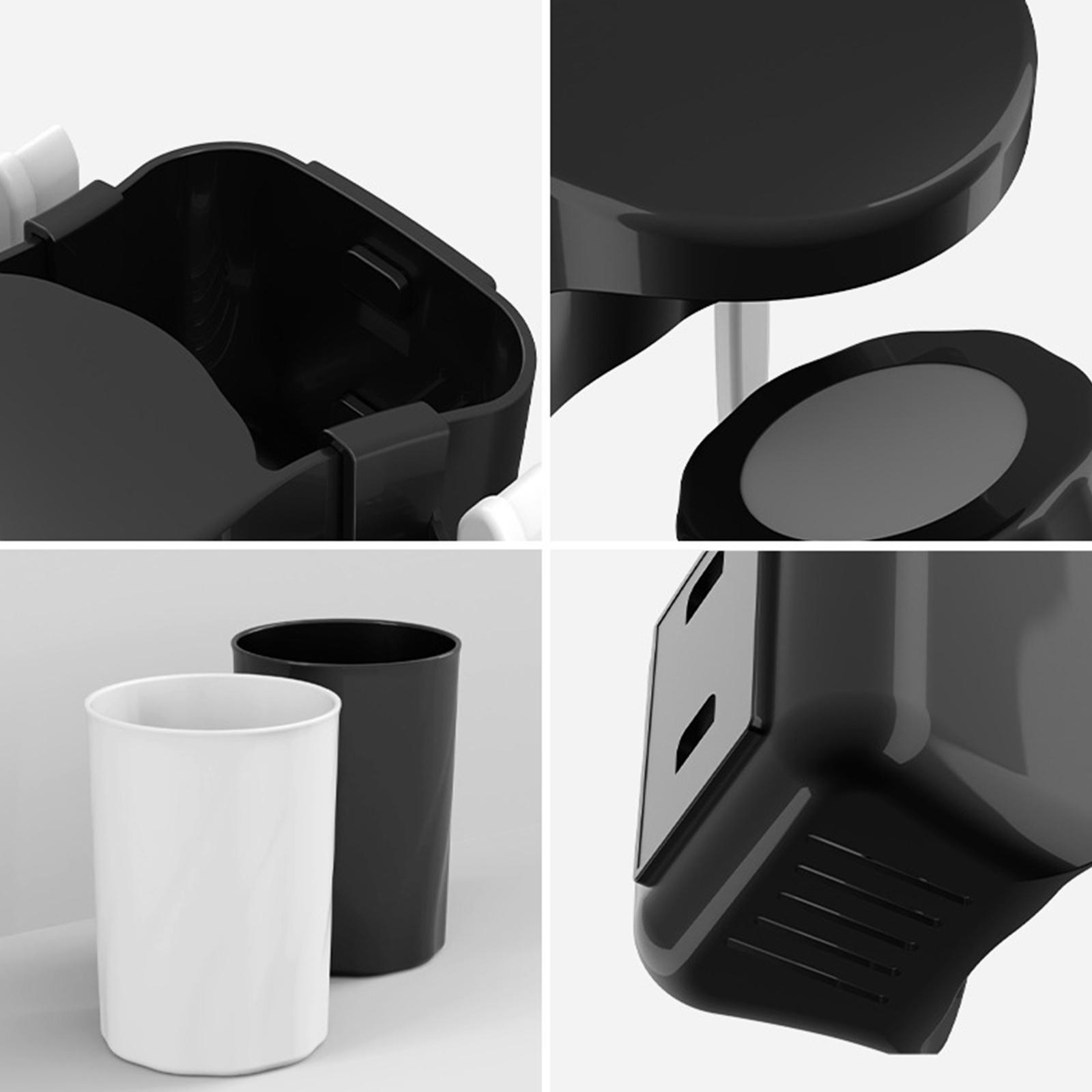 Подставка для зубных щеток с автоматическим дозатором зубной пасты, соковыжималкой, настенным держателем зубной щетки
Подставка для зубных щеток с автоматическим дозатором зубной пасты, соковыжималкой, настенным держателем зубной щетки