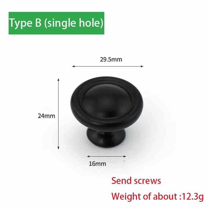 1Pcs Black Handle Aluminum Alloy Cabinet Kitchen Door Handle Storage Cabinet Drawer Handle Furniture Hardware
1Pcs Black Handle Aluminum Alloy Cabinet Kitchen Door Handle Storage Cabinet Drawer Handle Furniture Hardware