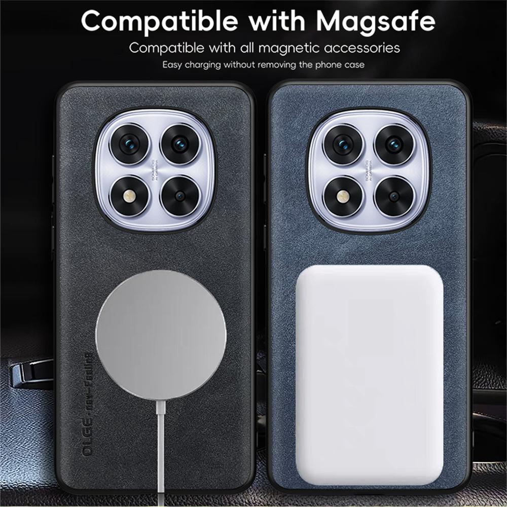WANLONFENG YBP Series For Xiaomi Redmi Note 14 Pro 4G Magnetic Case with Tempered Glass Film PU+TPU Phone Cover Large Cutout Blue
WANLONFENG YBP Series For Xiaomi Redmi Note 14 Pro 4G Magnetic Case with Tempered Glass Film PU+TPU Phone Cover Large Cutout Blue
