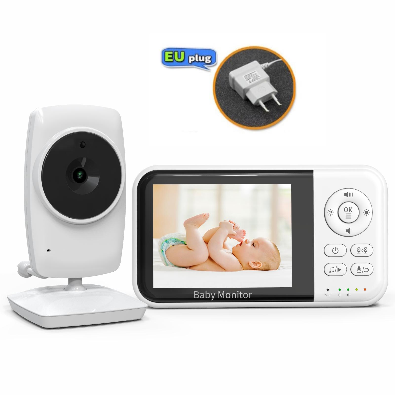 Беспроводная радионяня ночного видения ЖК-аудио-видео камера безопасности 2-сторонний разговор Таймер кормления Температура 2100 мАч Батарея Нет WIFI Камера для ухода за ребенком EU Plug
Беспроводная радионяня ночного видения ЖК-аудио-видео камера безопасности 2-сторонний разговор Таймер кормления Температура 2100 мАч Батарея Нет WIFI Камера для ухода за ребенком EU Plug