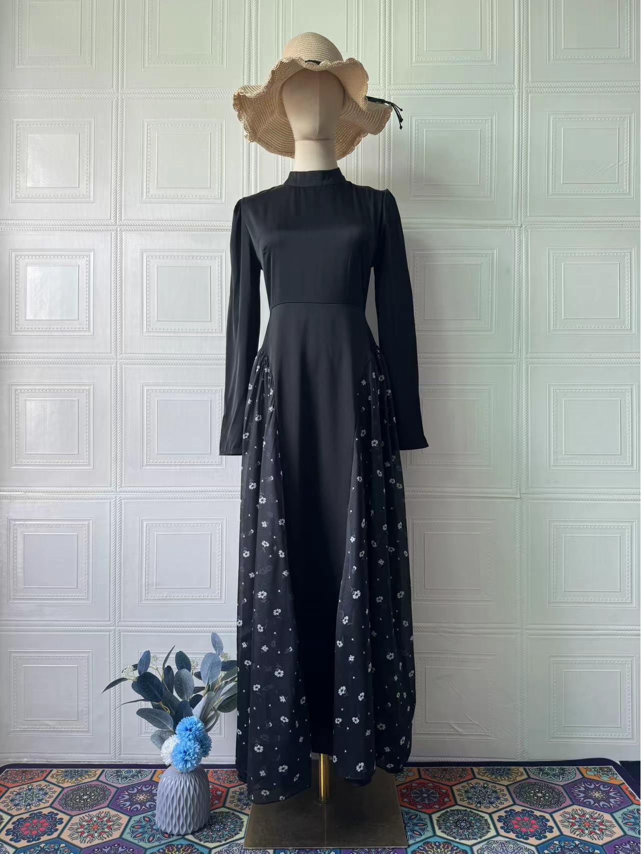 2026 Spring Floral Long Sleeve Round Neck Dress for Women Small
2026 Spring Floral Long Sleeve Round Neck Dress for Women Small