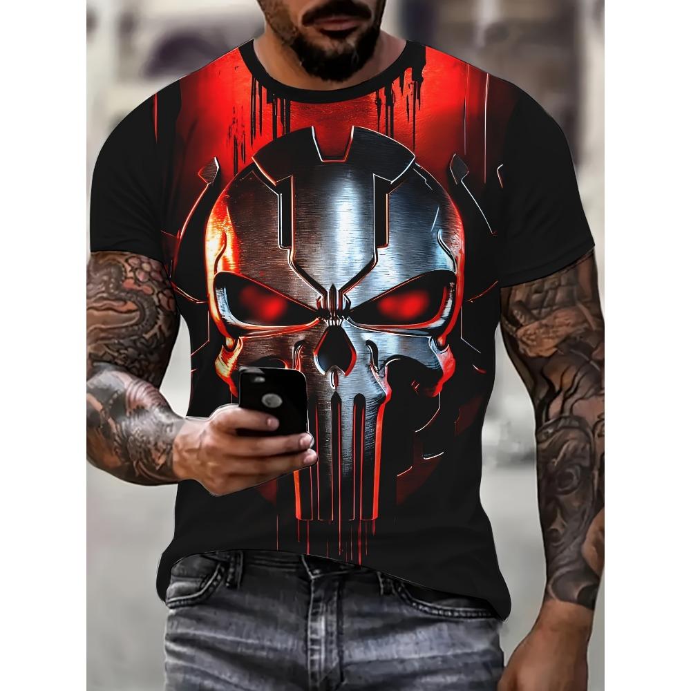 Marvel Punisher Men s T-Shirt Graphic Tee Funny Slogan Letter Round Neck 3D Print Superhero T Shirt S
Marvel Punisher Men s T-Shirt Graphic Tee Funny Slogan Letter Round Neck 3D Print Superhero T Shirt S