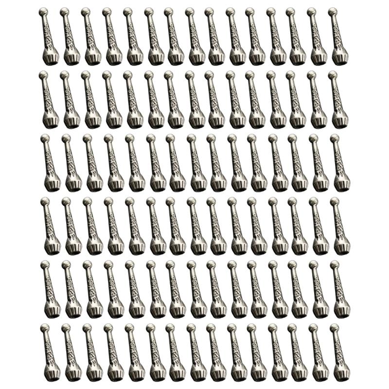 Antique Western Styles Bolo Tie Tips 100pcs Electroplate Carved Tie Pendant For Formal and Casual Event Tie Accessories срібний
Antique Western Styles Bolo Tie Tips 100pcs Electroplate Carved Tie Pendant For Formal and Casual Event Tie Accessories срібний