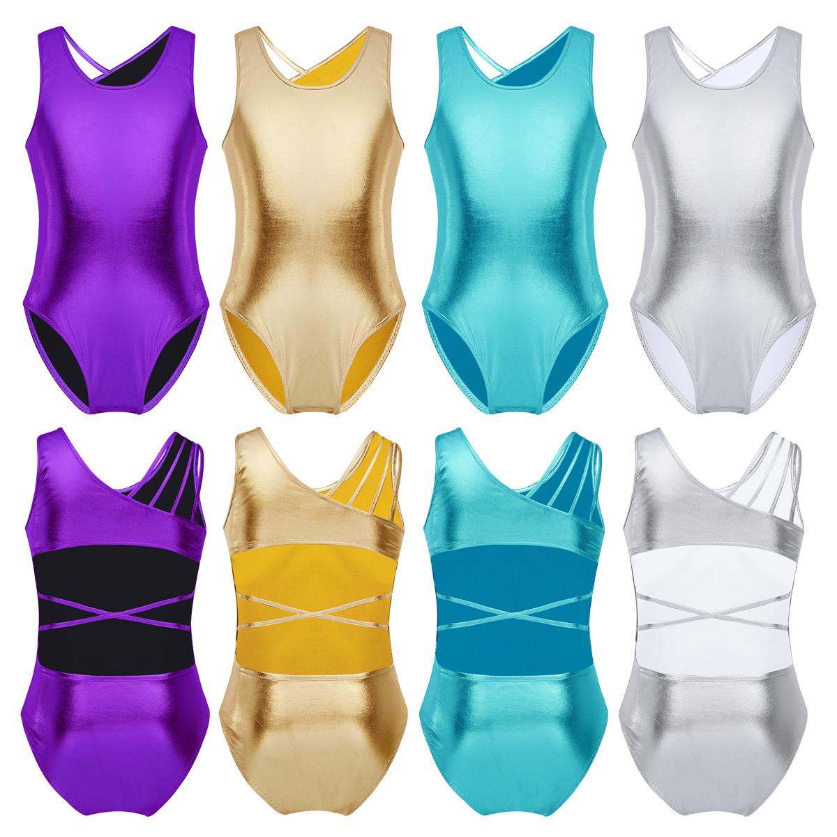 Kids Girls Sleeveless Metallic Solid Color Ballet Dance Costumes Open Back Gymnastics Leotard 5-6 Years фіолетовий
Kids Girls Sleeveless Metallic Solid Color Ballet Dance Costumes Open Back Gymnastics Leotard 5-6 Years фіолетовий