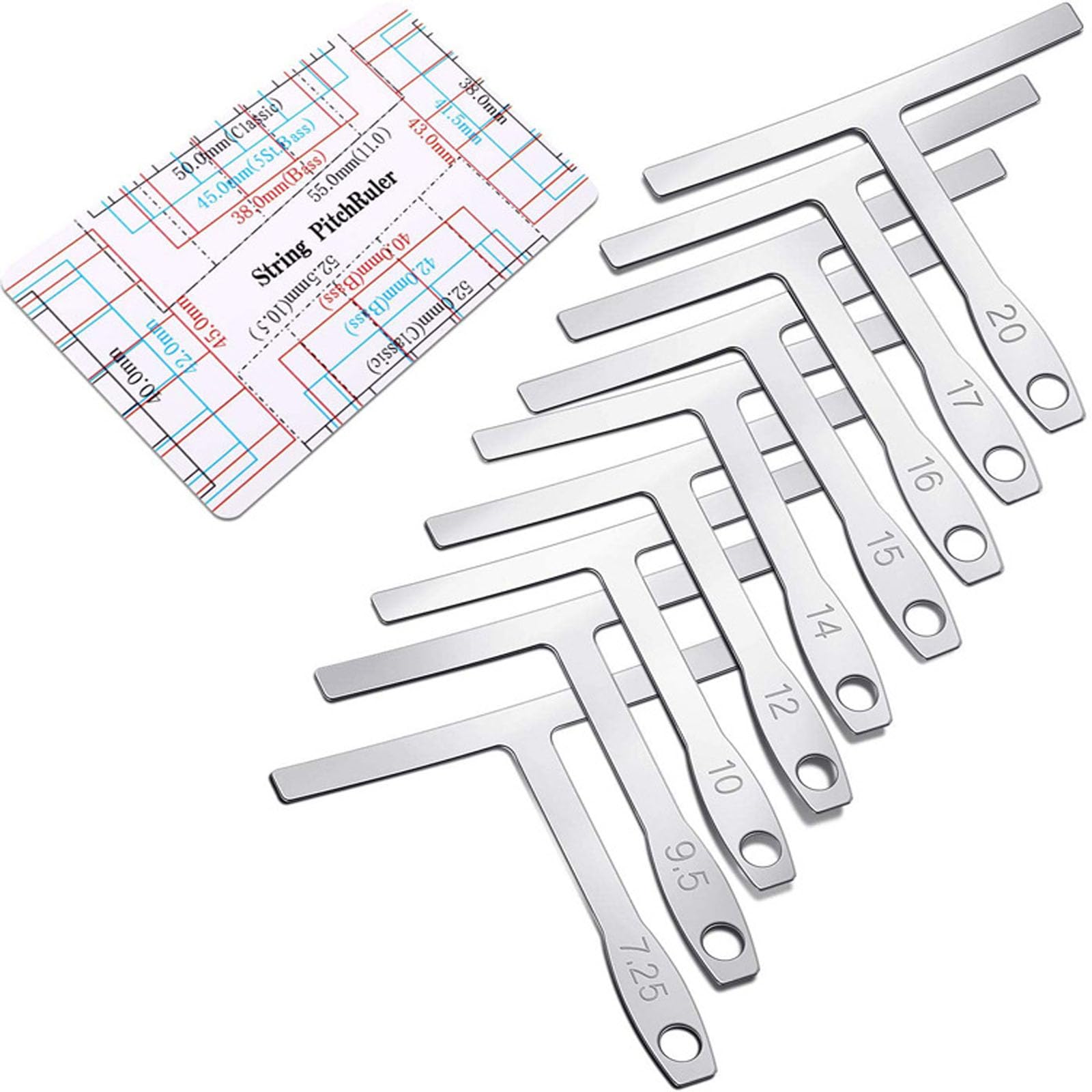 Radius Gauge R Gauge Guitar Maintenance Electric Guitar Saddle String Height Adjustment Measurement Setup Tool Fingerboard Radian Measurement of
Radius Gauge R Gauge Guitar Maintenance Electric Guitar Saddle String Height Adjustment Measurement Setup Tool Fingerboard Radian Measurement of