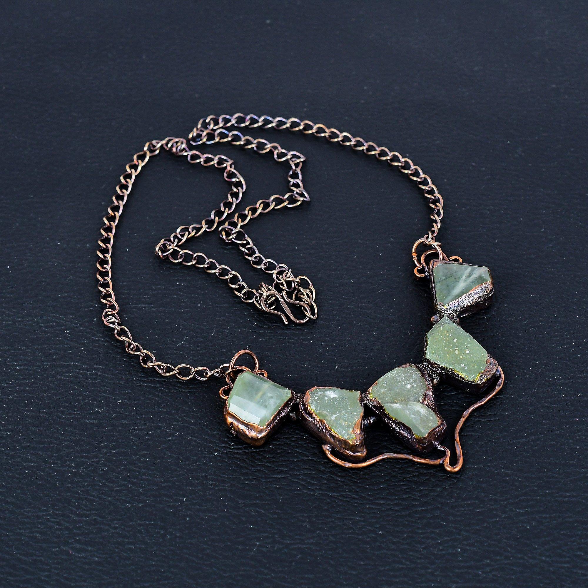 Aquamarine Necklace Copper Electroformed Jewelry, Gemstone Adjustable Chain Necklace, Gift For Her Handmade Dainty Jewelry
Aquamarine Necklace Copper Electroformed Jewelry, Gemstone Adjustable Chain Necklace, Gift For Her Handmade Dainty Jewelry