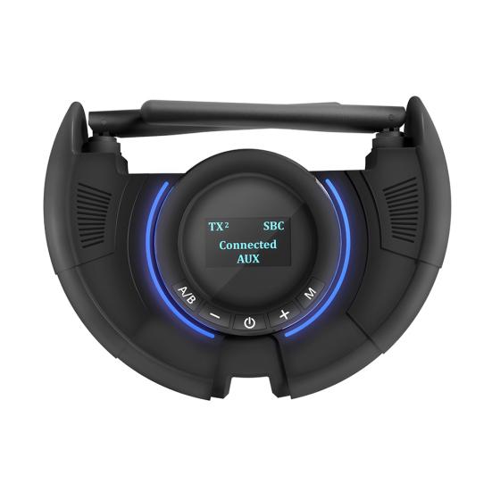 OLED Digital Display Bluetooth-compatible Adapter CSR8675 Fiber Optic Transmitter Receiver
OLED Digital Display Bluetooth-compatible Adapter CSR8675 Fiber Optic Transmitter Receiver