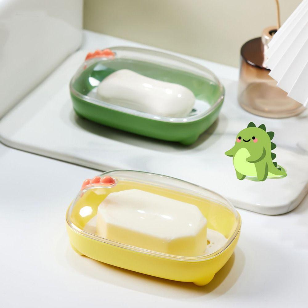 Drain Box Soap Box 2-Layer Soap Holders Not Moldy Soap Dishes Home