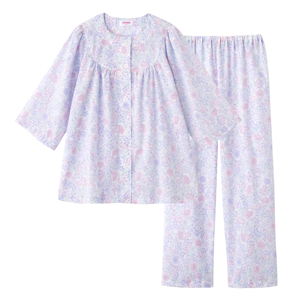 Пижама с рукавами Gunze, эластичные отверстия на рукавах и фиолетовый женский 3/4 (с ножками), 100% хлопок, обработанный ксилитом, фиолетовый
Пижама с рукавами Gunze, эластичные отверстия на рукавах и фиолетовый женский 3/4 (с ножками), 100% хлопок, обработанный ксилитом, фиолетовый