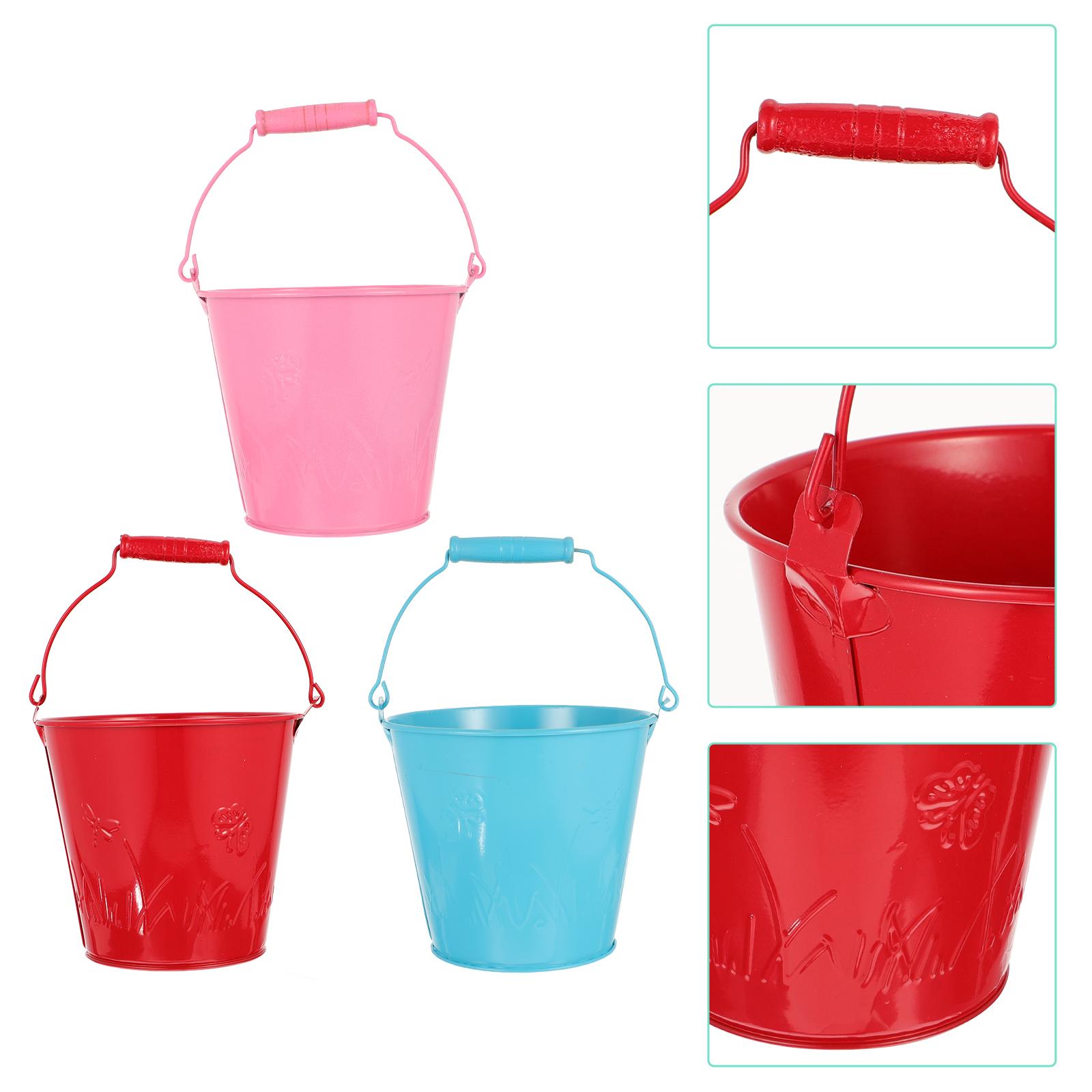 3 Pcs Tin Bucket Useful Thickened Barrel Multifunctional Practical Storage Tool Iron Handheld Water
3 Pcs Tin Bucket Useful Thickened Barrel Multifunctional Practical Storage Tool Iron Handheld Water