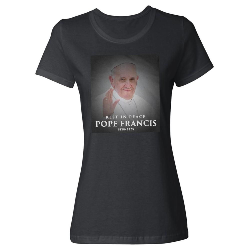 Rest in Peace Pope Francis - 1936-2025 Remembrance Ladies Crewneck T-Shirt Unisex T-Shirt XXXL
Rest in Peace Pope Francis - 1936-2025 Remembrance Ladies Crewneck T-Shirt Unisex T-Shirt XXXL