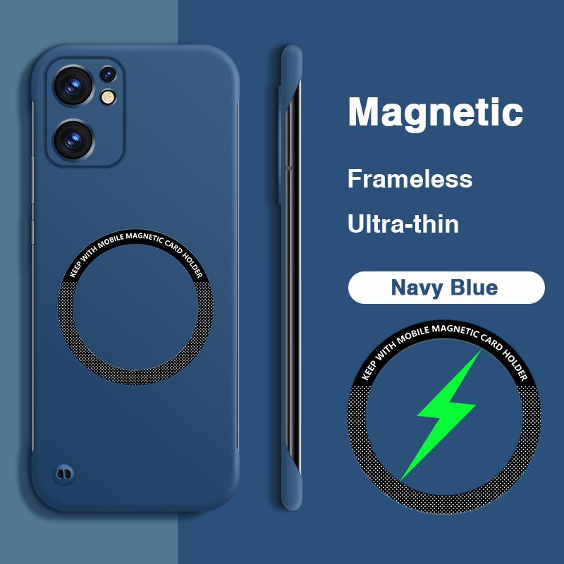 Hard PC Frameless Phone Case for OPPO Reno7 Pro SE Z Lite Reno 7 7Pro 7SE 7Z 7Lite 5G Funda Magnetic Thin Candy Tough Back Cover OPPO Reno7 Lite темно-синього кольору
Hard PC Frameless Phone Case for OPPO Reno7 Pro SE Z Lite Reno 7 7Pro 7SE 7Z 7Lite 5G Funda Magnetic Thin Candy Tough Back Cover OPPO Reno7 Lite темно-синього кольору