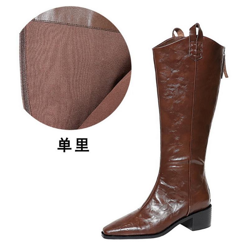 Retro Hand-Grabbing European American Style Winter Boots Women s Boots Thick Heel Mid-Heel Pointed Toe Knight Boots High Boots 35
Retro Hand-Grabbing European American Style Winter Boots Women s Boots Thick Heel Mid-Heel Pointed Toe Knight Boots High Boots 35