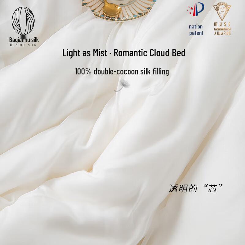 BAQIANHUSI All-Season Mulberry Silk Quilt
BAQIANHUSI All-Season Mulberry Silk Quilt