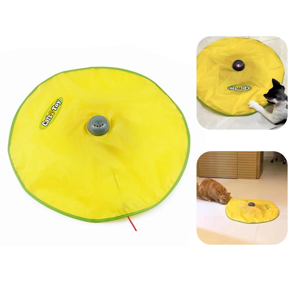 4 Speeds Interactive Pet Toy for Cat Kitty Motion Undercover Mouse Fabric Moving Feather Automatic Electric Cat Toy Plate
4 Speeds Interactive Pet Toy for Cat Kitty Motion Undercover Mouse Fabric Moving Feather Automatic Electric Cat Toy Plate
