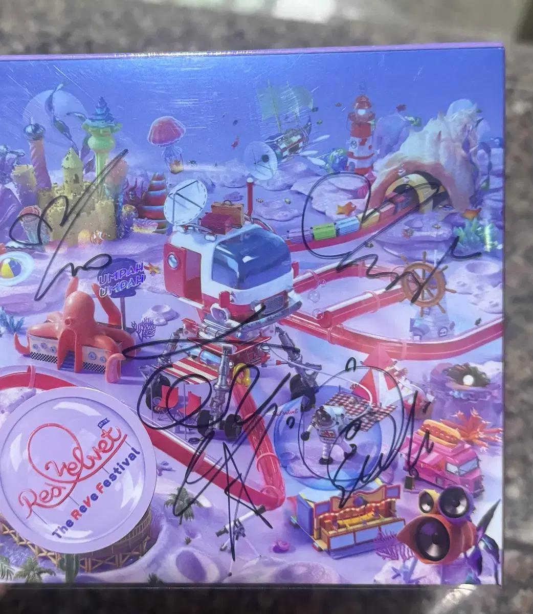 RED VELVET ONHA ONHA Limited Edition First Edition Autographed Signed Reve Festival
RED VELVET ONHA ONHA Limited Edition First Edition Autographed Signed Reve Festival