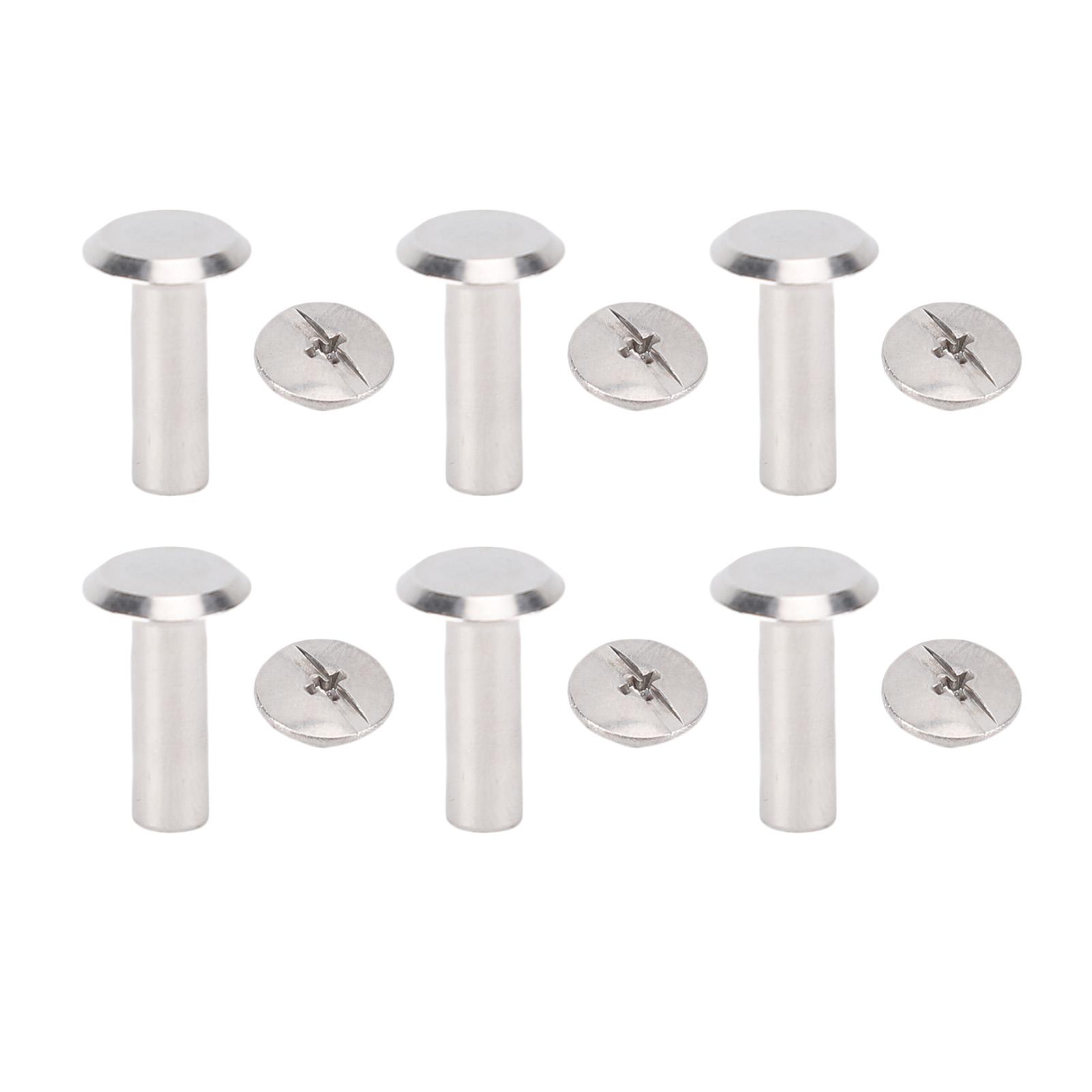 100 Компл. Металлические Пуговицы Заклепки Нержавеющая Сталь Многофункциональные Винты M3 с Плоской Круглой Головкой Кожаные Заклепки
100 Компл. Металлические Пуговицы Заклепки Нержавеющая Сталь Многофункциональные Винты M3 с Плоской Круглой Головкой Кожаные Заклепки